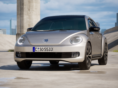 Volkswagen Beetle 2012 Modello 3D