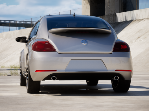 Volkswagen Beetle 2012 Modello 3D