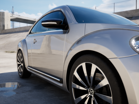 Volkswagen Beetle 2012 Modello 3D