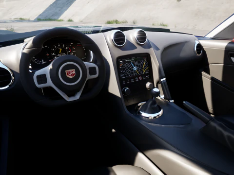 Dodge Viper GTS-R 2013 Raceauto 3D Model