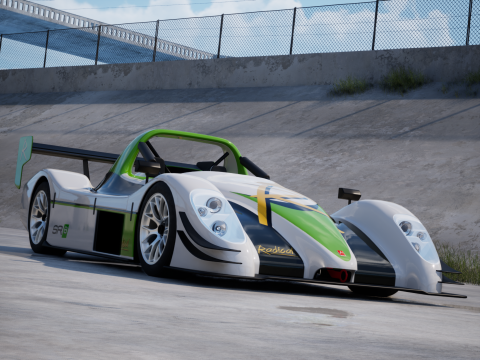 Radical SR8 2012 race car Modello 3D