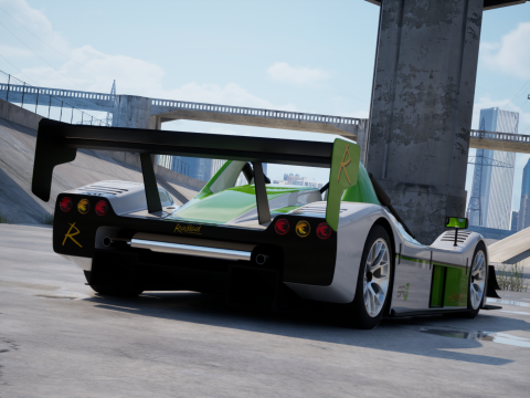 Radical SR8 2012 race car Modello 3D