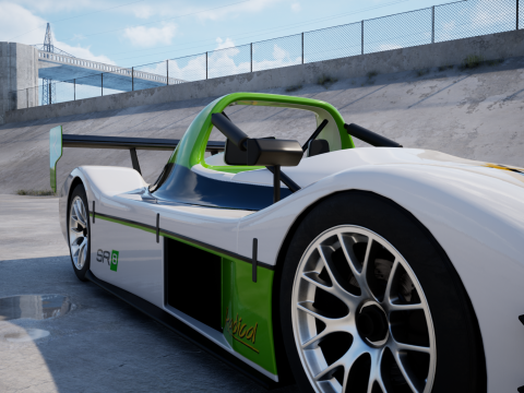 Radical SR8 2012 race car Modello 3D