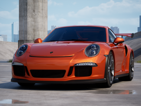 Porsche 911 GT3RS 2016 3Dモデル