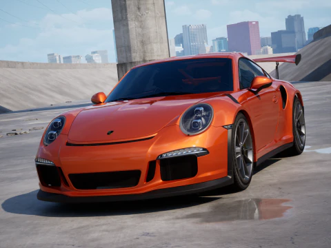 Porsche 911 GT3RS 2016 3D Model