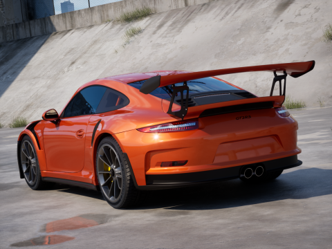 Porsche 911 GT3RS 2016 3Dモデル