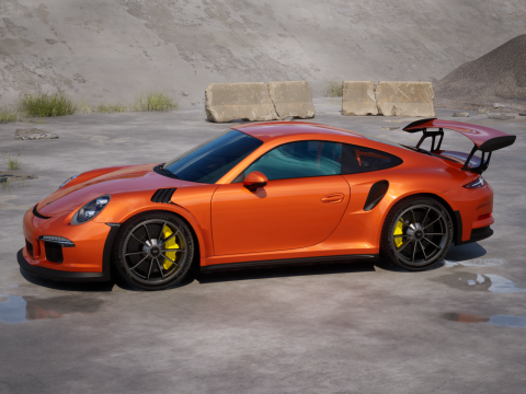 Porsche 911 GT3RS 2016 3Dモデル