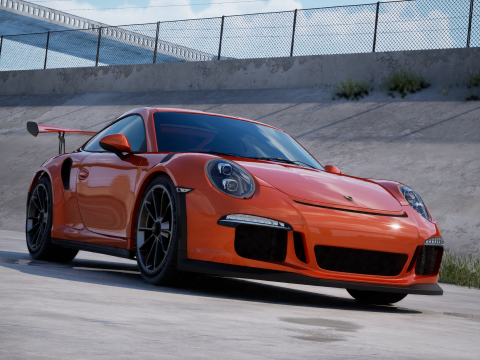 Porsche 911 GT3RS 2016 3Dモデル