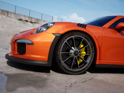 Porsche 911 GT3RS 2016 3Dモデル
