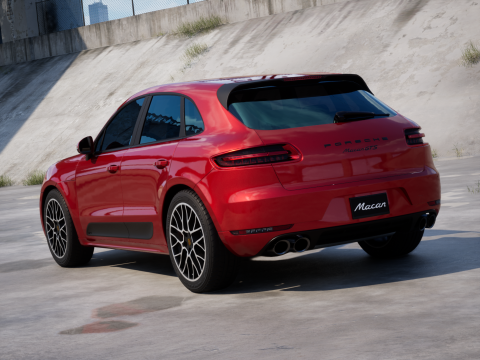 Porsche Macan GTS 2017 3D मॉडल