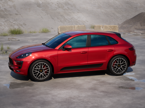 Porsche Macan GTS 2017 3D मॉडल