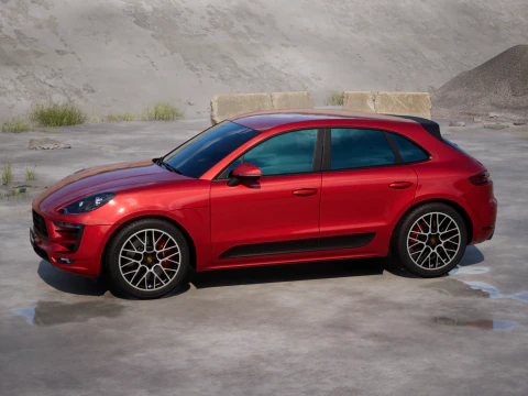 Porsche Macan GTS 2017 3D Model
