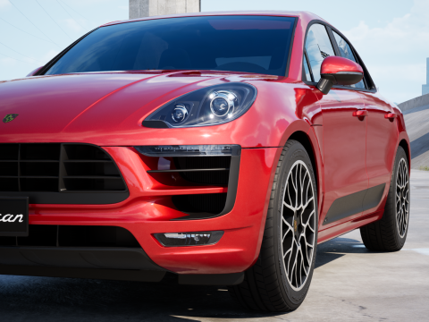 Porsche Macan GTS 2017 3D मॉडल