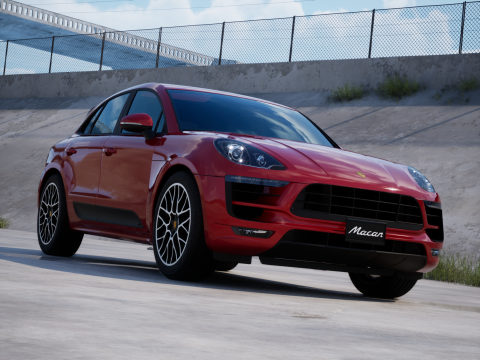 Porsche Macan GTS 2017 3D मॉडल
