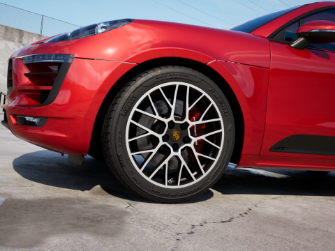 Porsche Macan GTS 2017 3D मॉडल