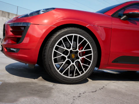 Porsche Macan GTS 2017 3D Model