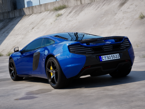 Mclaren 650S Coupe 2015 Modelo 3D