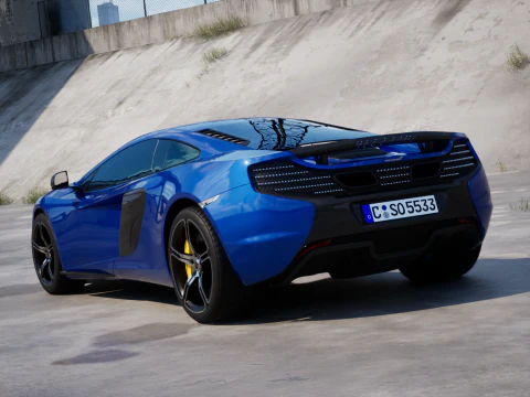 Mclaren 650S Coupe 2015 3D Model