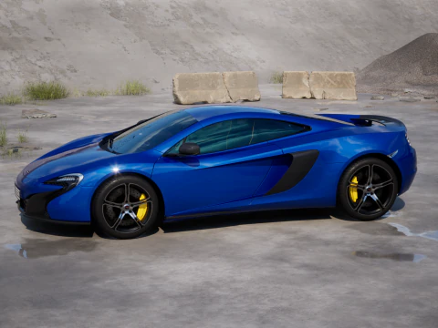 Mclaren 650S Coupe 2015 3D Model