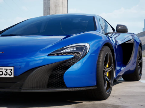 Mclaren 650S Coupe 2015 3D Model