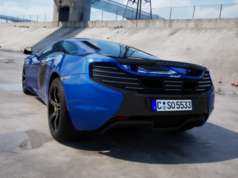Mclaren 650S Coupe 2015 3D Model