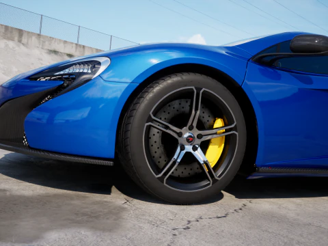 Mclaren 650S Coupe 2015 3D Model