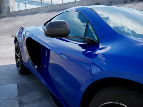 Mclaren 650S Coupe 2015 3D Model
