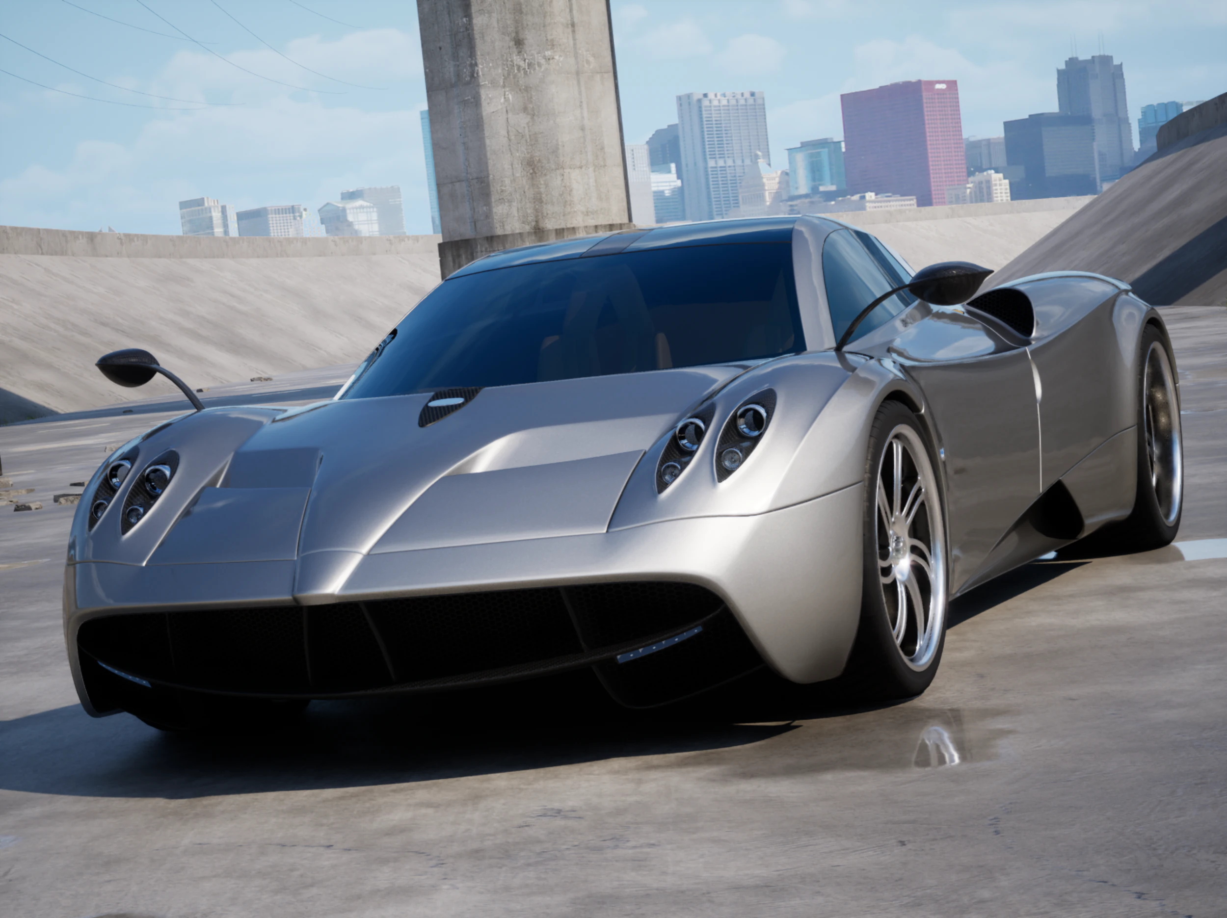 Pagani Huayra 2012 3D Model .c4d .max .obj .3ds .fbx .stl .blend 