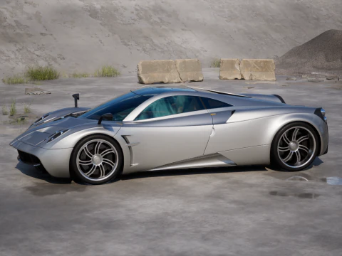 Pagani Huayra 2012 3D Model