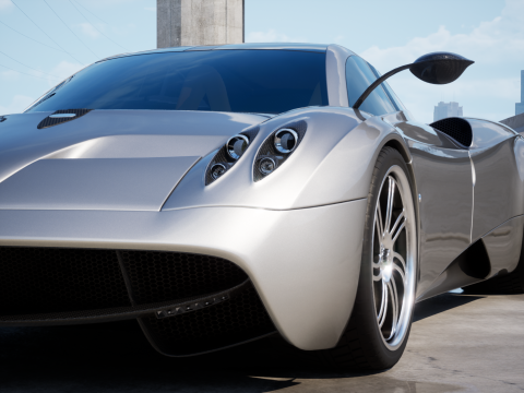 Pagani Huayra 2012 3D 模型