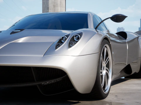 Pagani Huayra 2012 3D Model