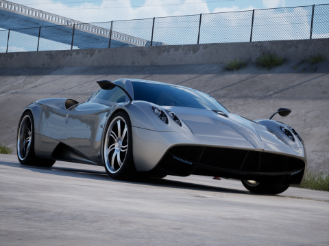 Pagani Huayra 2012 3D 模型