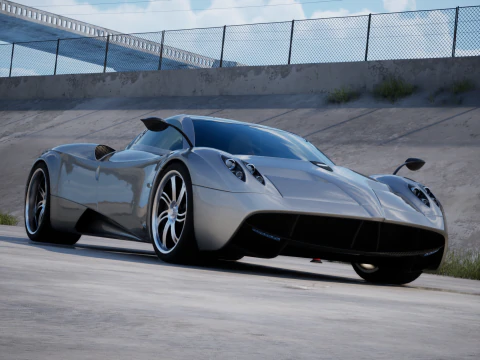 Pagani Huayra 2012 3D Model