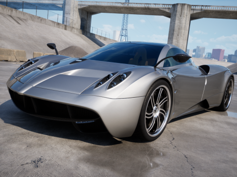 Pagani Huayra 2012 3D 模型