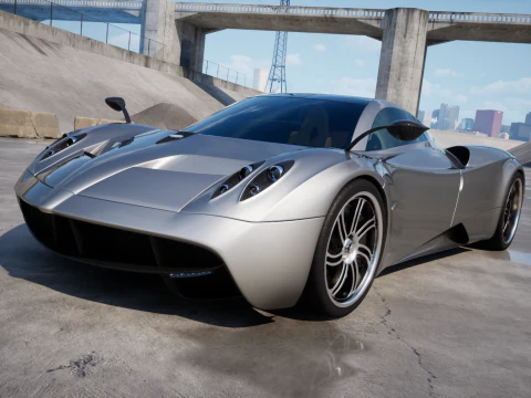 Pagani Huayra 2012 3D Model