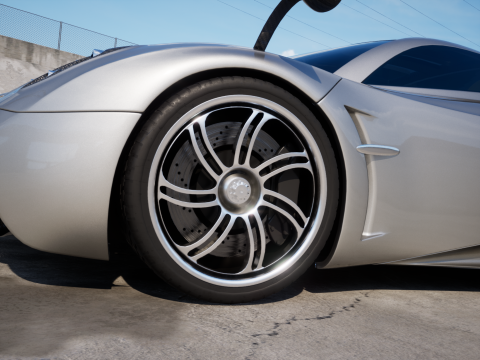 Pagani Huayra 2012 3D 模型