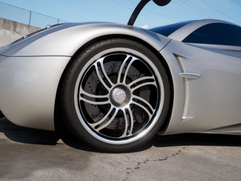 Pagani Huayra 2012 3D Model