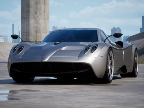 Pagani Huayra 2012 3D Model