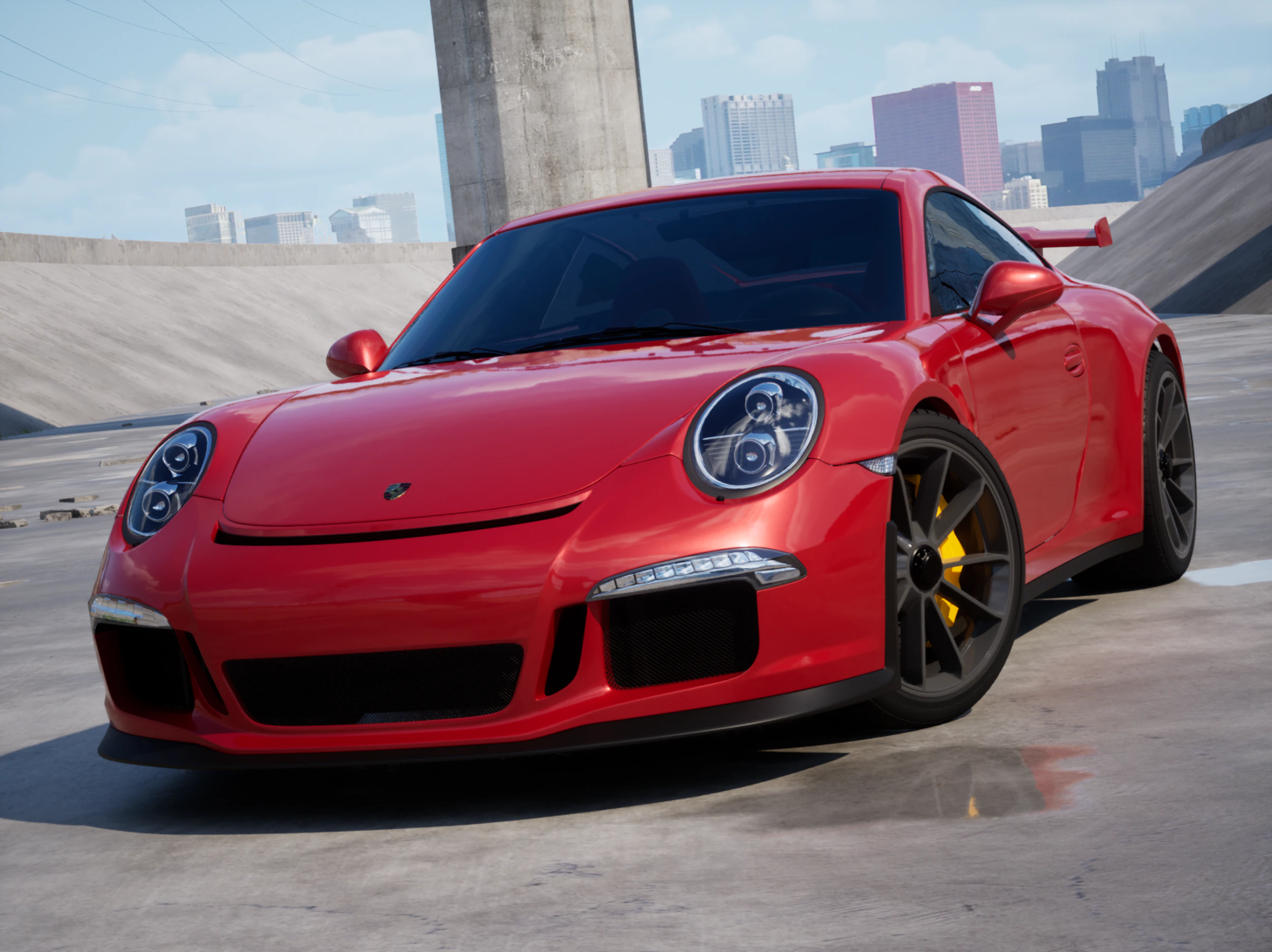 Porsche 911 GT3 2014 3D Model .c4d .max .obj .3ds .fbx .stl .blend 