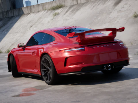 Porsche 911 GT3 2014 3D Model