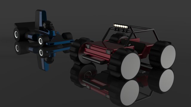 Jeep 4x4 Modelo 3D .c4d .max .obj .3ds .fbx .stl .blend 