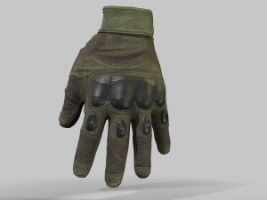 Tactical Gloves Modello 3D