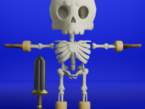 Skeleton 3D Model