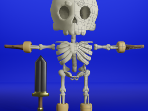Skeleton 3D Model