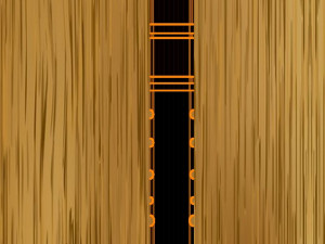Indian Bamboo Flute 3D Model
