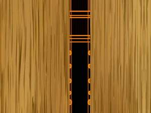 Indian Bamboo Flute 3D Model