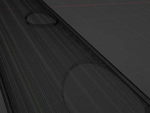 Indian Bamboo Flute 3D Model