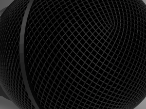 Wireless Microphone Modelo 3D