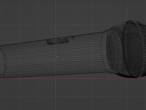 Wireless Microphone Modelo 3D
