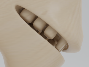Knight Wooden Chess Pieces Model 3D